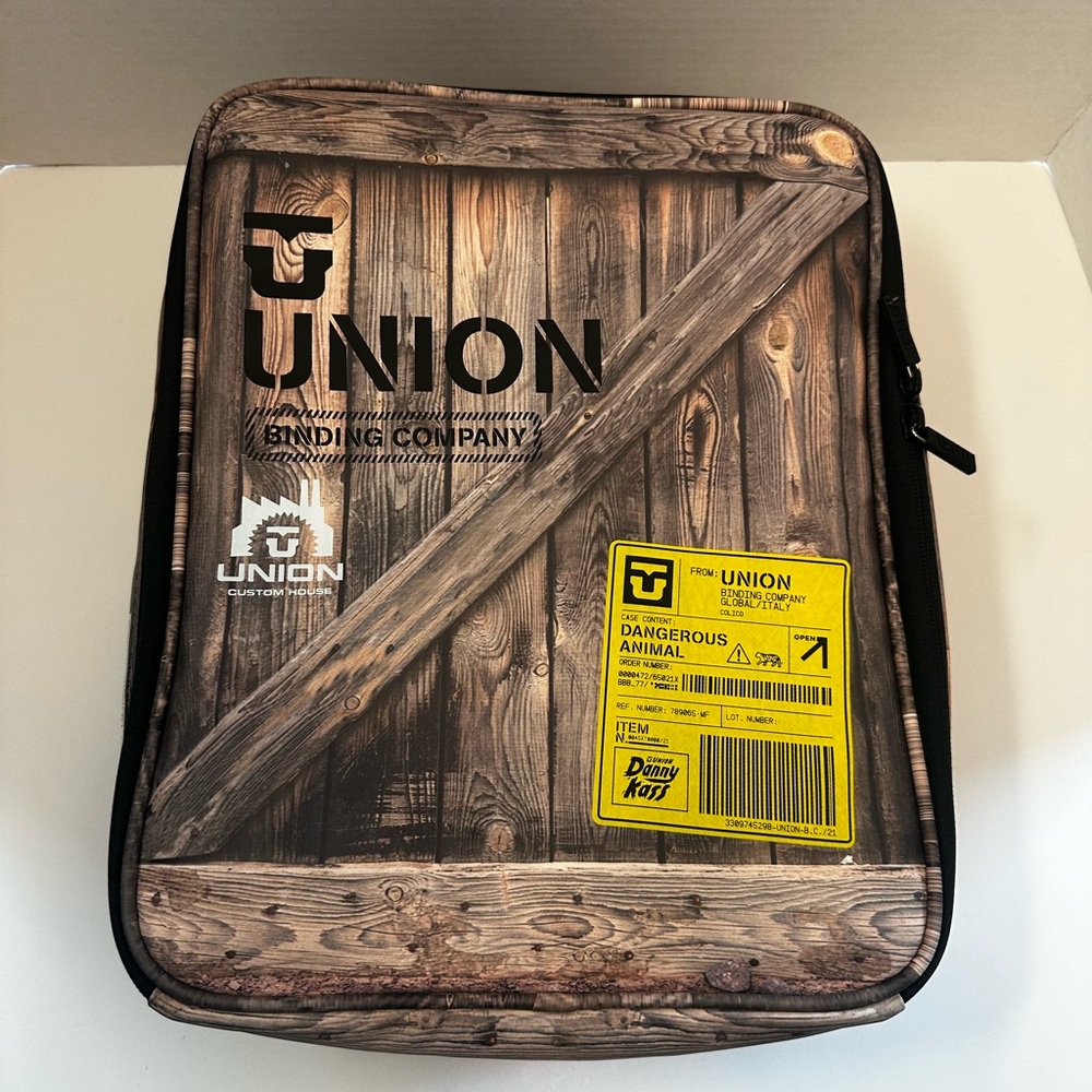 Union Bindings Limited Release Danny Kass Snowboard Lunch Box.